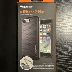Spigen Neo Hybrid Apple iPhone 7 Plus Case (iPhone 8 Plus compatible) Gunmetal