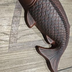 Handmade Koi Yard Art 