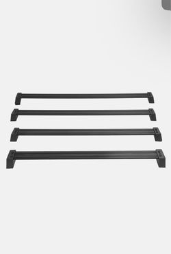 For Tesla Cybertruck 2024-Up Roof Rack Cross Bar Luggage Cargo Carrier 4 Pack