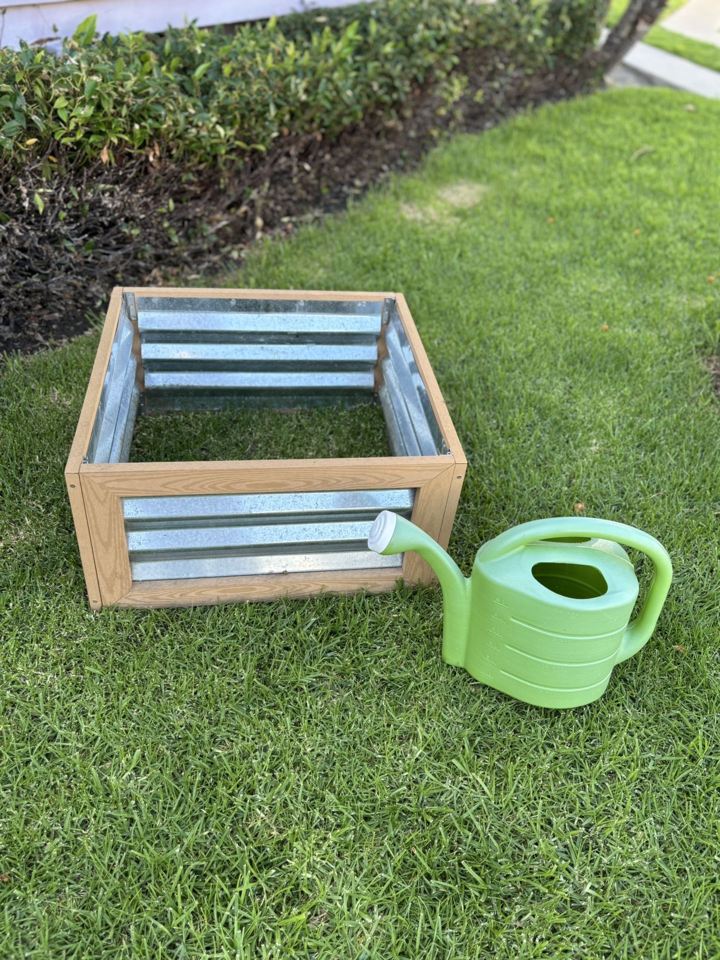 Planter Box & Watering Can