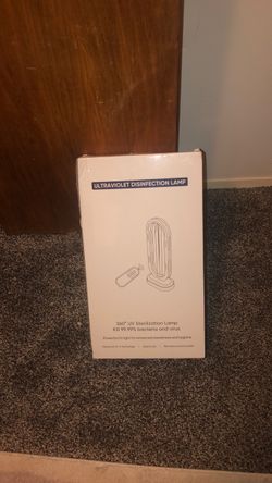 Shopper for New!!! UV Sterilization Lamp, For $5.00