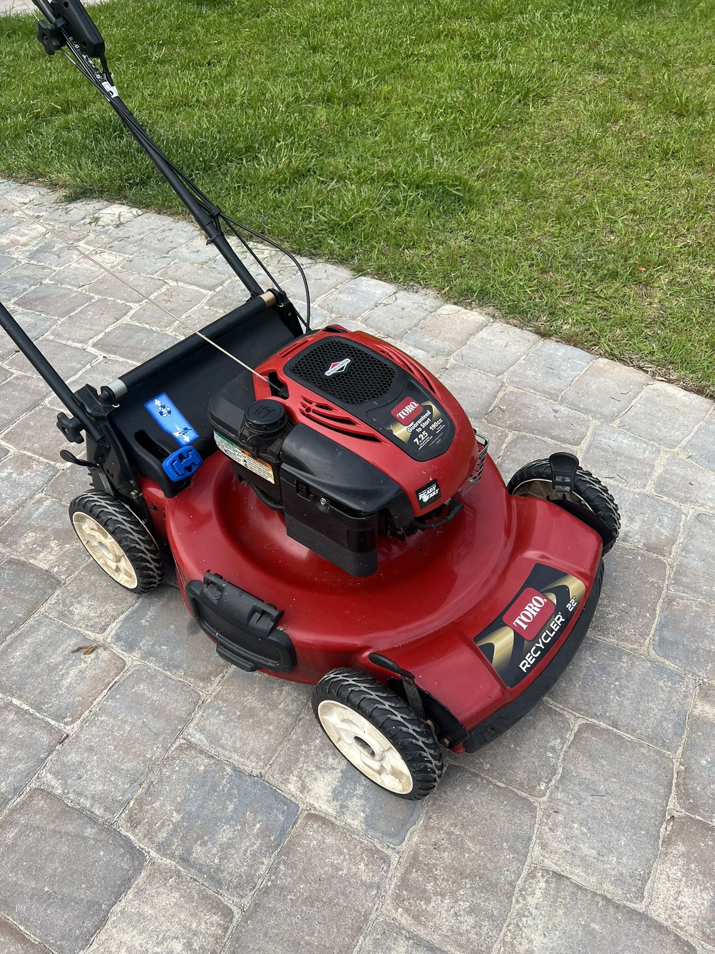 TORO Recycler 22 Self Propelled Mulching Mower With Electric Start