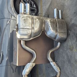 BMW E90/E92 M3 Stock muffler and X pipe