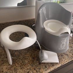Baby Bjorn Potty Chair, OXO 2 In 1 Go potty  LOT
