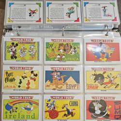Disney Trading Cards Family Portraits Favorite Stories World Tour. Complete Sets

