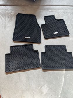 Jaguar XE rubber floor mats