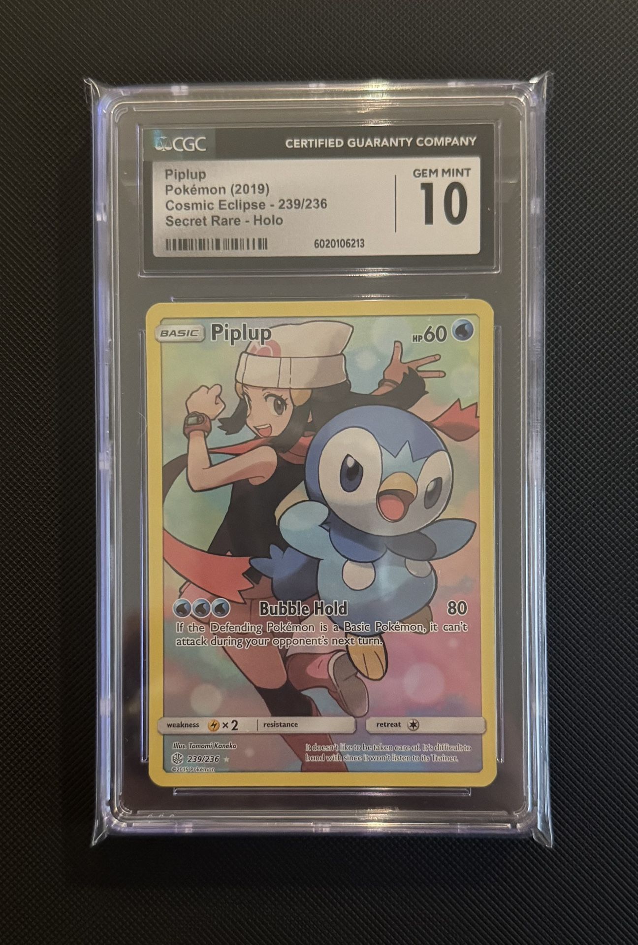 CGC Gem Mint 10 Piplup 239/236