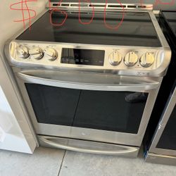 LG Glass Top Range W/ Convection Oven