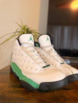 Air Jordan 13 Retro “Lucky Green” Size 8.5 – White/Green/Black – DB6537-113