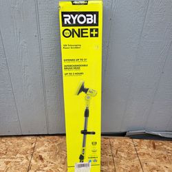 Ryobi 18-Volt One+ Cordless Telescoping Power Scrubber (Tool Only)