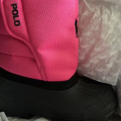 Polo Ralph Lauren Snow Boots Size 2 Girls 