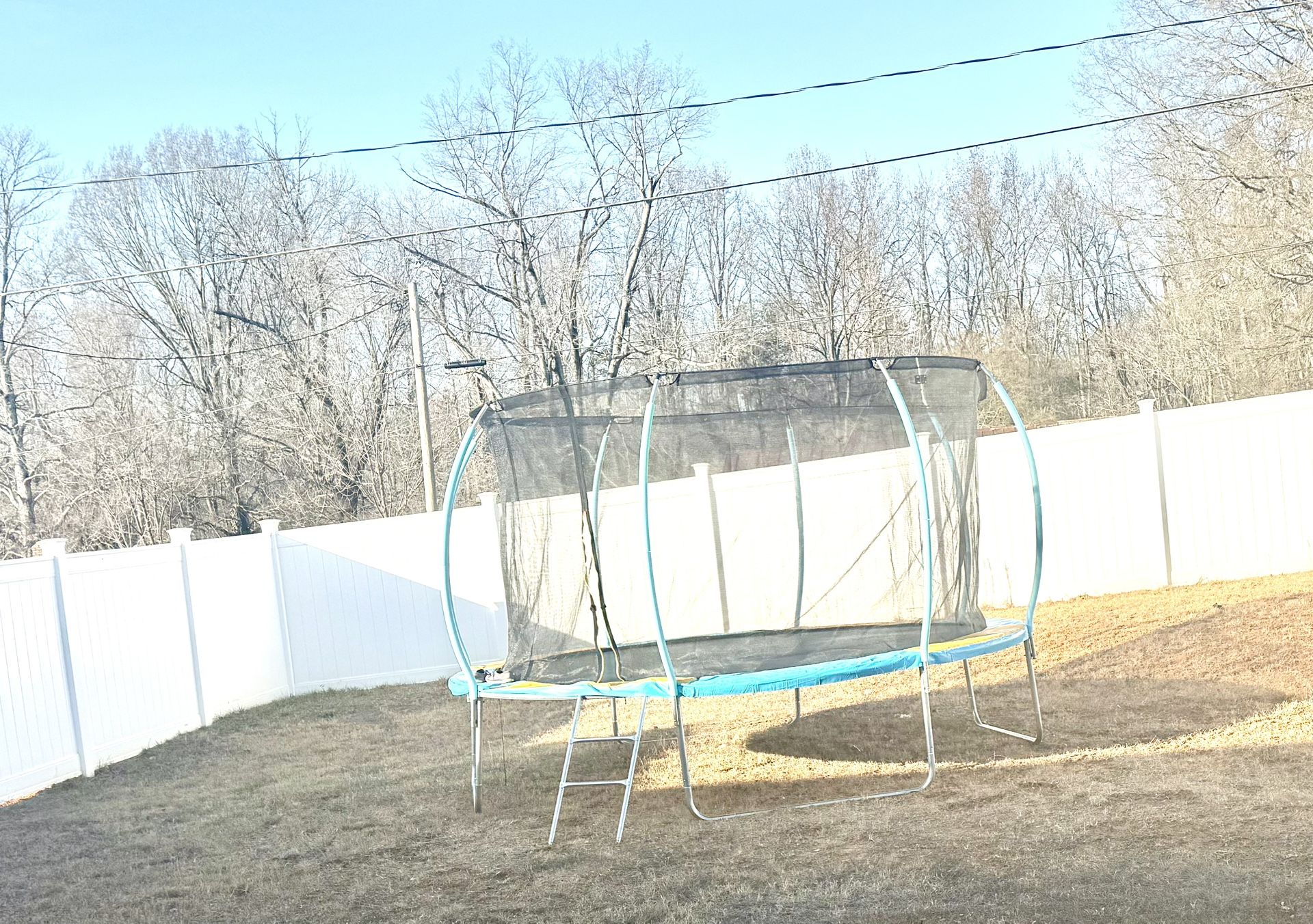 Used Like New Few Months Used Trampoline.