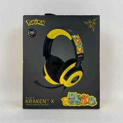 New Razer Kraken V4 X Wired Over-Ear Headphones Yellow