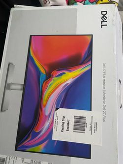 Dell 27” monitor new