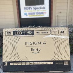 NEW SHIPMENT IN! 32" INSIGNIA 720P LED SMART NS-32F201NA23
