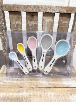 Rae Dunn Pastel Measuring Spoons 