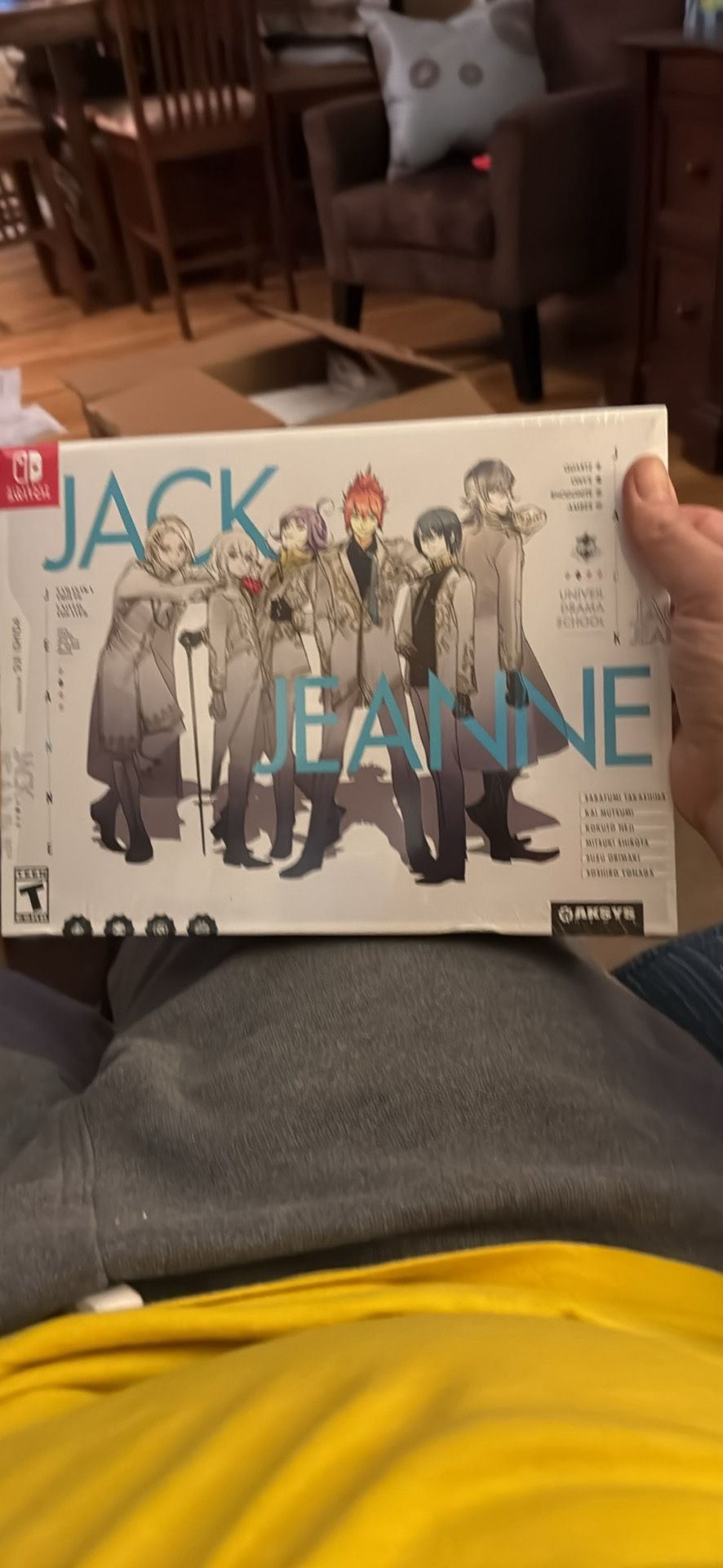 Jack Jeanne Limited Bronze Edition (Nintendo Switch) (BRAND NEW / SEALED)