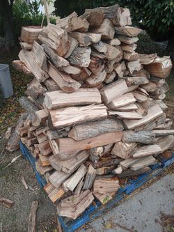 Split Oak & Almond Wood Pick Up For $150 Or Drop Off In Kern County Area For $180