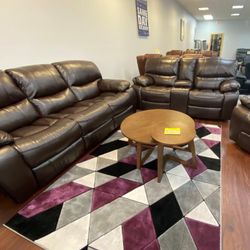 Madrid two piece reclining loveseat and sofa $8 99