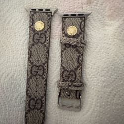 Designer Apple Watch Bands Louis Vuitton/Gucci Strap