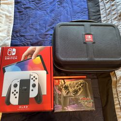 Nintendo OLED Switch (white) + Accessories 