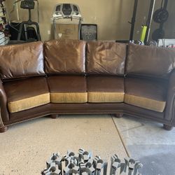 Italian Leather Couch