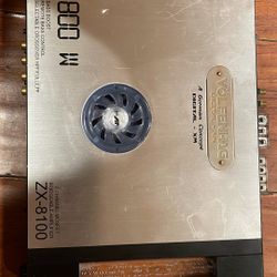 Volfenhag Digital-xm Zx-8100  800w 2 Ch Bridgable Amplifier