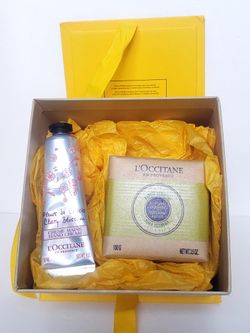 L’Occitane Shea Verbena Soap and Cherry Blossom Hand Cream