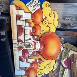 Disney Plywood Stage Props