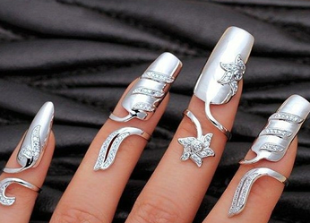 Sterling silver nails