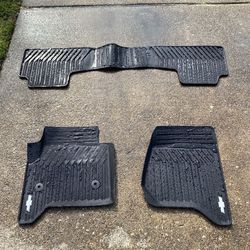 2019 Chevrolet Tahoe Heavy Duty Weather Mats Purchase From Chevrolet Dealership.