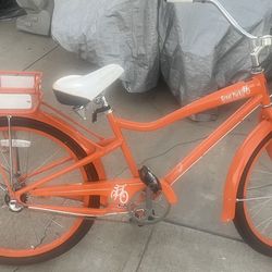 FELT Bicycle 3 Speed Great park Neighborhoods Special Edition Orange Bicycle