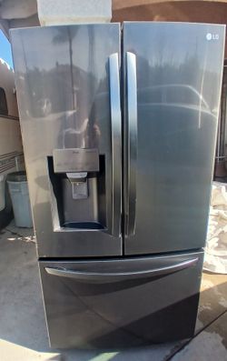 LG stainless refrigerator