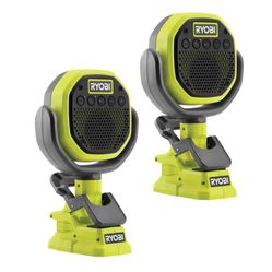 RYOBI 18V ONE+ VERSE Clamp Speaker 2-Pack