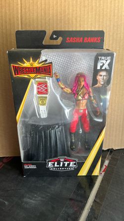 Sasha Banks WWE Elite Series Wrestlemania True FX Action Figure 2018 new