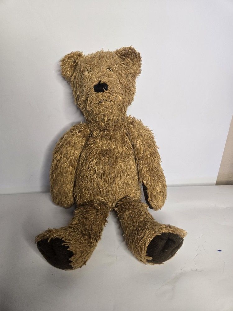 Jellycat London 13in Long Haired Bear Rare Snuggles Premium Comfort Retired