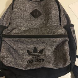 Grey Adidas Backpack Clean, Good Condition