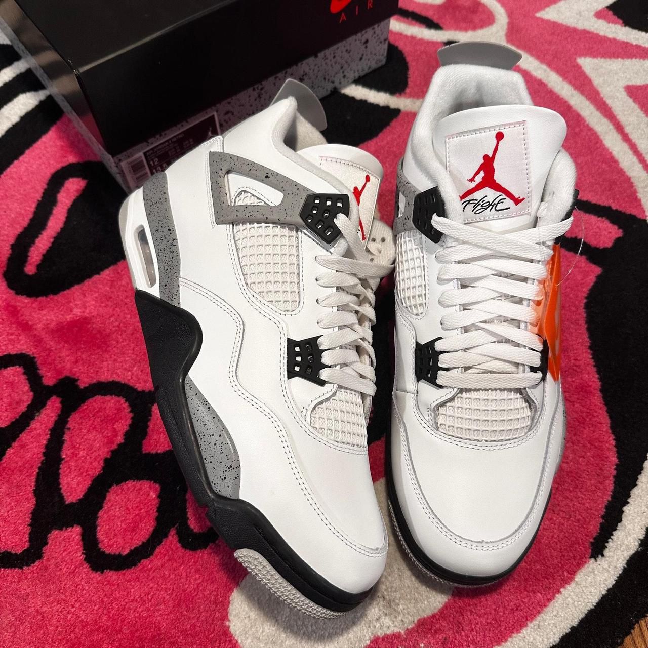 jordan white cement size 7