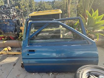 Corolla GTS Toyota Blue Doors 1985-87 OEM