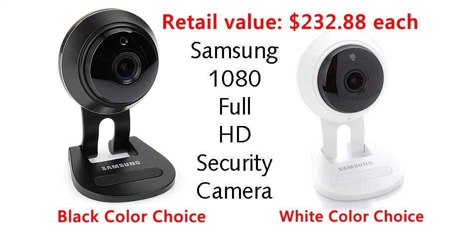 New Samsung 1080P Full HD Smart Security Camera