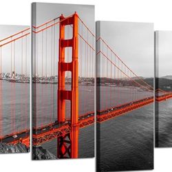 Canvas Golden Gate Bridge San Francisco CA 