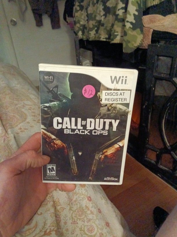 Call Of Duty Black Ops Wii Game