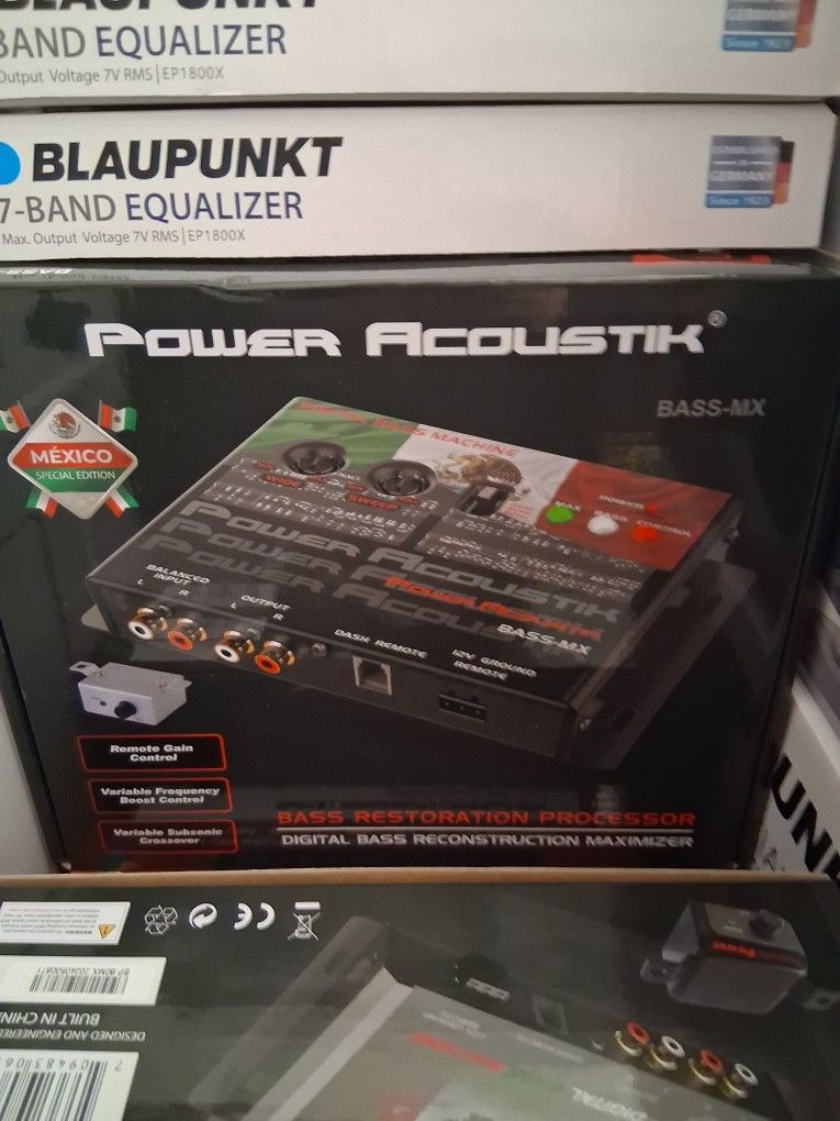 Power Acoustik Bass Proccessor Brand New In The Box