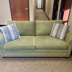 FREE DELIVERY! Olive Green Loveseat / Couch / Sofa