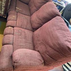 Sectional sofa With 5 recliners and seating for 7