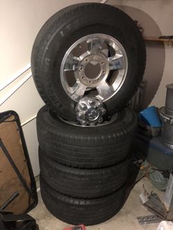 2006 dodge 2500 wheels and tires