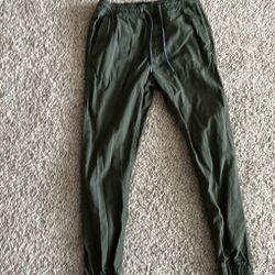 Used Green American Eagle Johgers