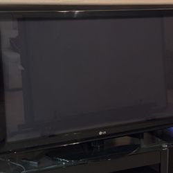 Desk, Chair,printer, TV, Desk Lamp