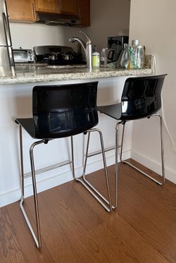 IKEA GLENN Bar Stools set of two for Sale in Queens NY OfferUp