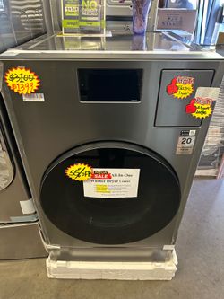 New🚨All in One 5.3 cu. ft. Bespoke Ultra Capacity Vented Washer Dryer Combo